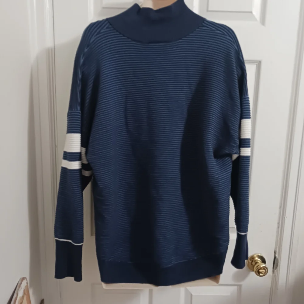 Aerie Offline 1/4 Zip Pullover Sweater Size XL Black Cotton Blend Pullover Men - Picture 7 of 11